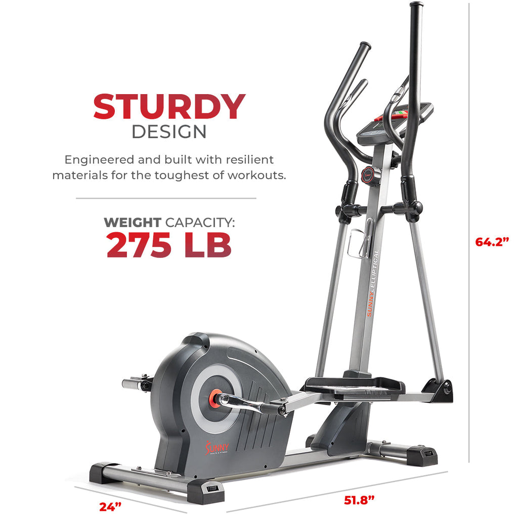 Sunny Health & Fitness Smart Elite Magnetic Elliptical