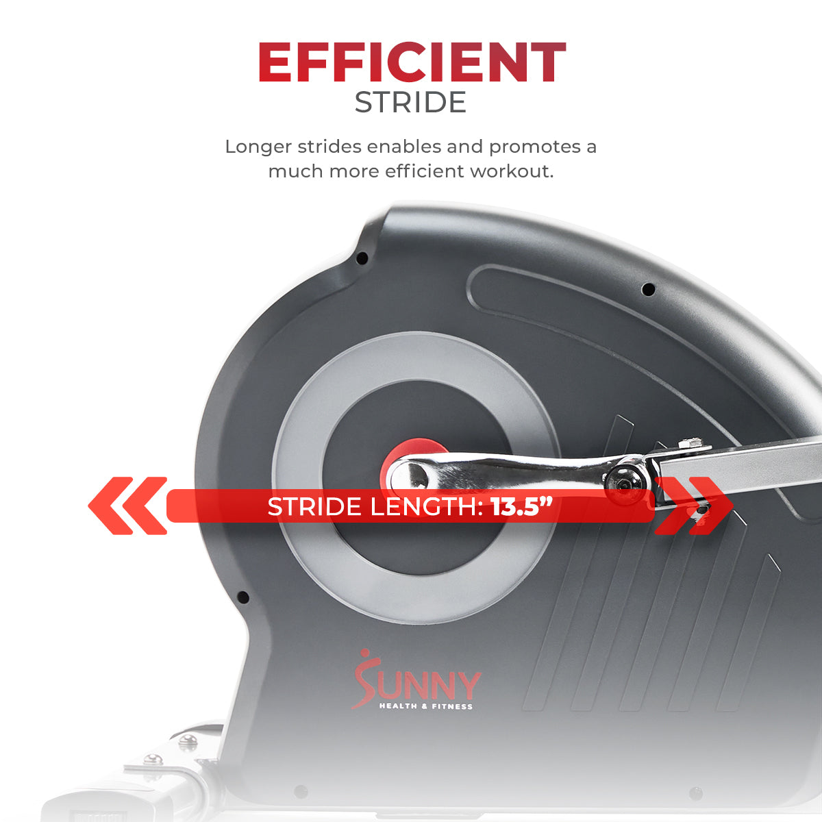Sunny Health & Fitness Smart Elite Magnetic Elliptical