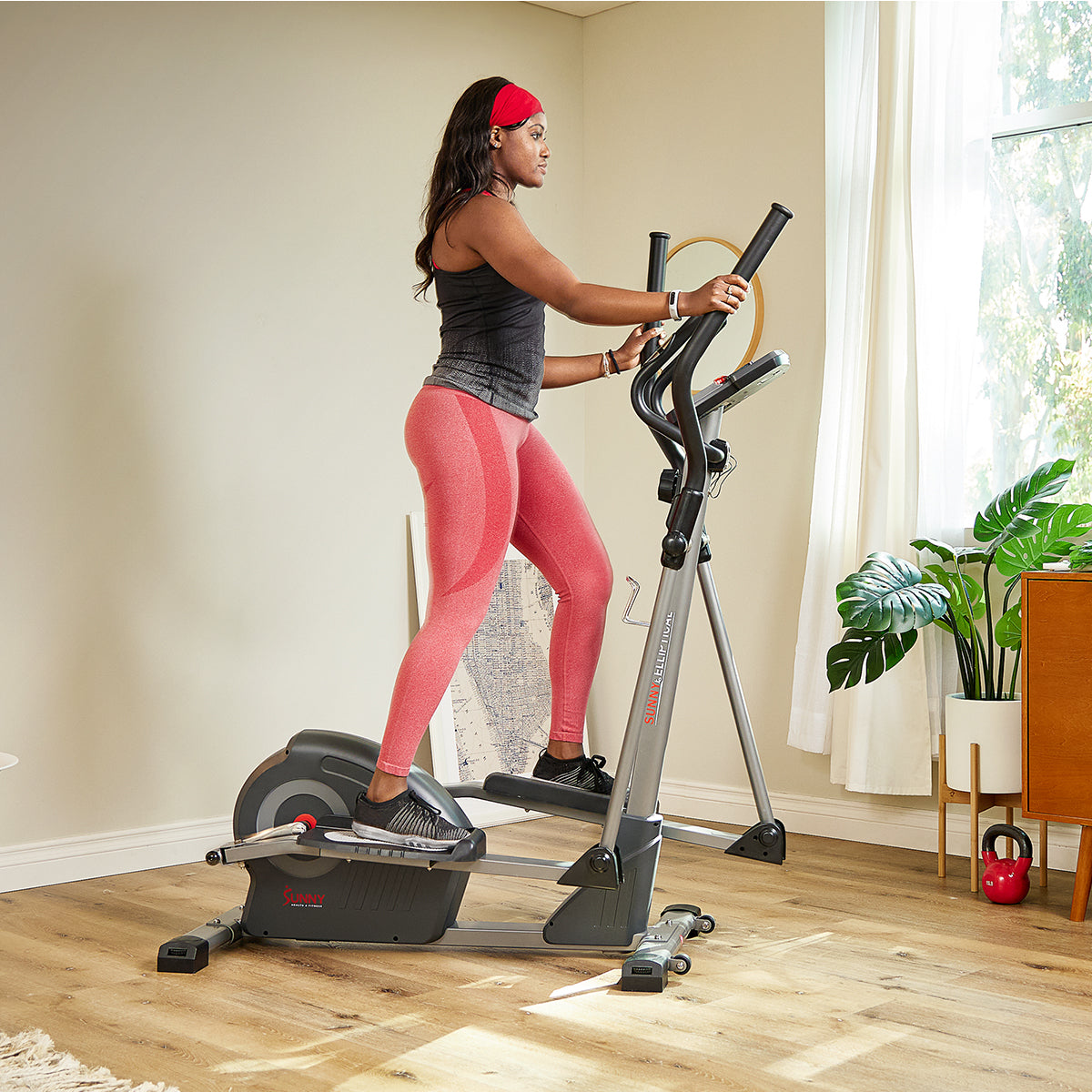 Sunny Health & Fitness Smart Elite Magnetic Elliptical