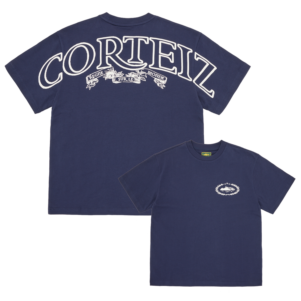 Corteiz ROYALE HEAVYWEIGHT TEE [NAVY] CRTZRTW