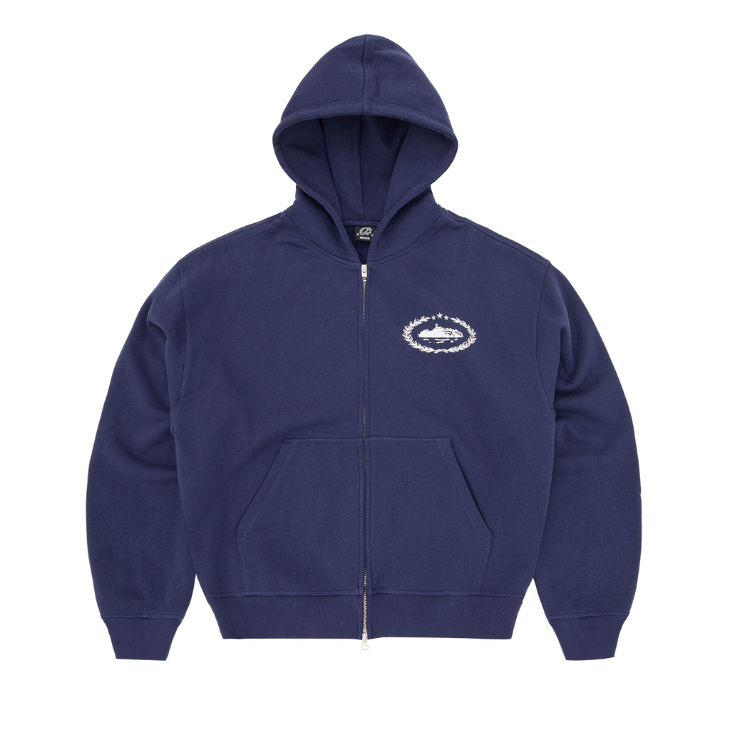 Corteiz SUPERIOR ROYALE ZIP HOODIE [NAVY] CRTZRTW