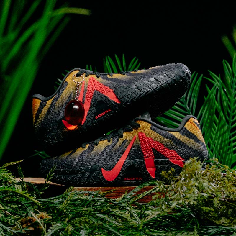 Jurassic Park x Nike Ja 3 'Raptor' - Anthracite/Yellow Ochre
