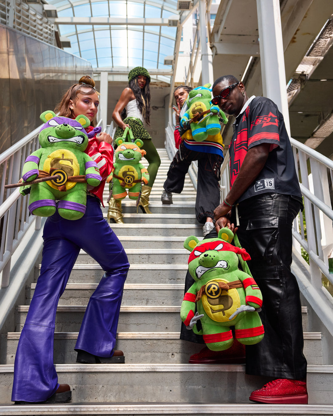 SPRAYGROUND TMNT MICHAELANGELO MONEYBEAR BACKPACK