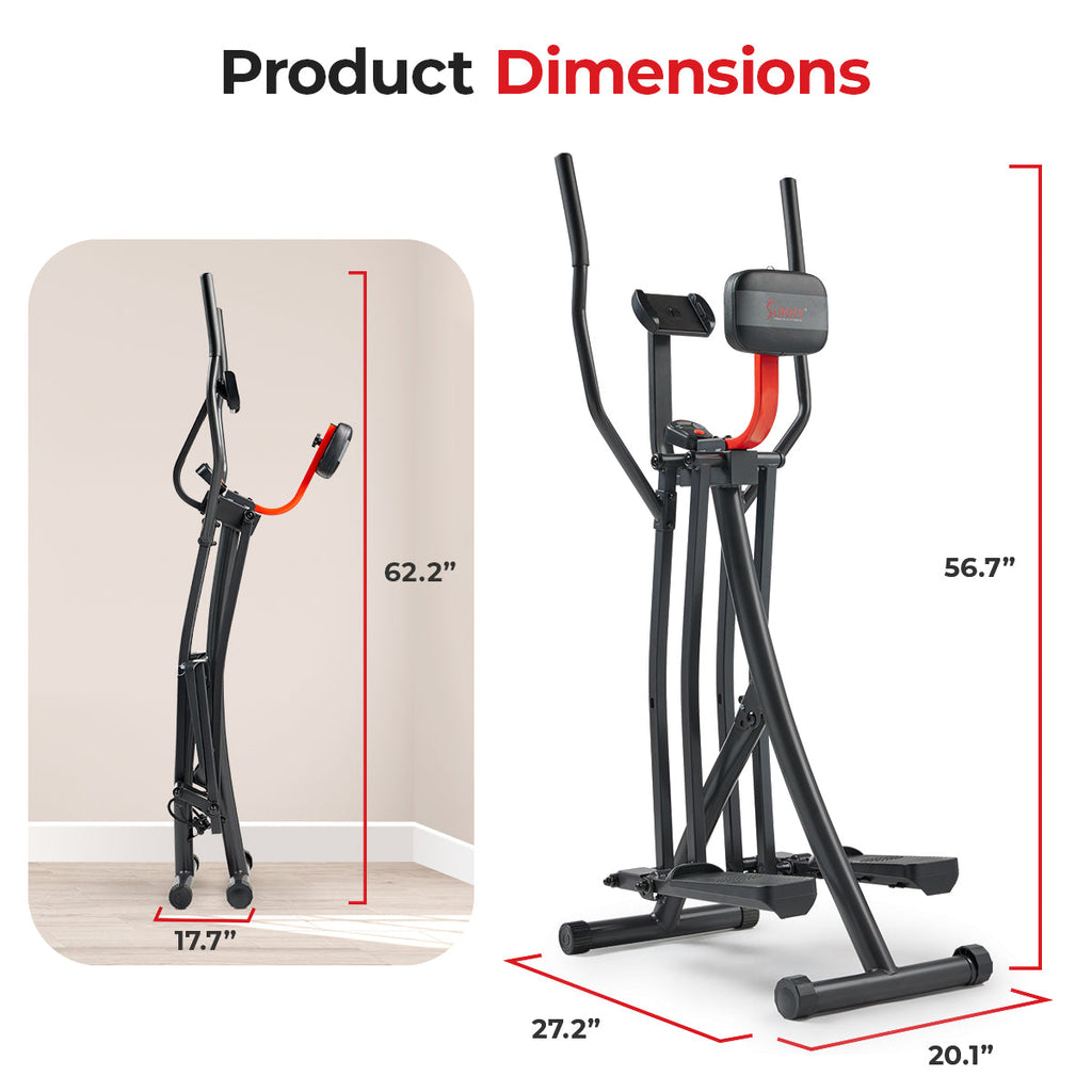 Sunny Health & Fitness Air Walk Trainer Pro