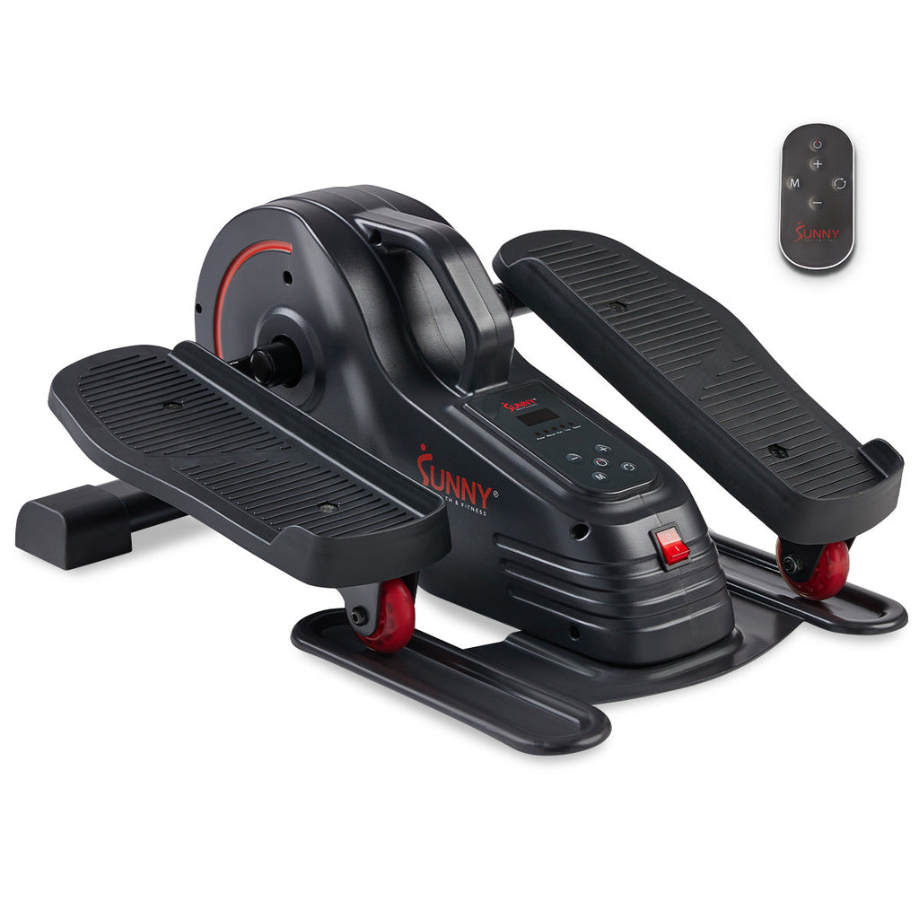 Sunny Health & Fitness Smart Motorized Under Desk Mini Elliptical
