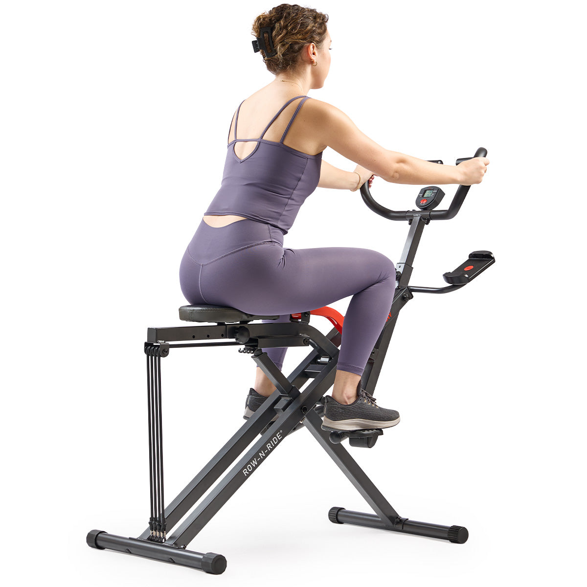 Sunny Health & Fitness Upright Row-N-Ride® Plus Smart Squat Assist Machine