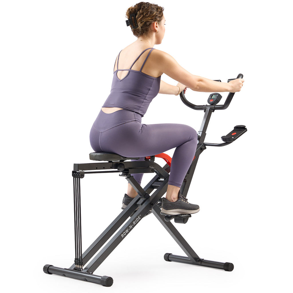 Sunny Health & Fitness Upright Row-N-Ride® Plus Smart Squat Assist Machine