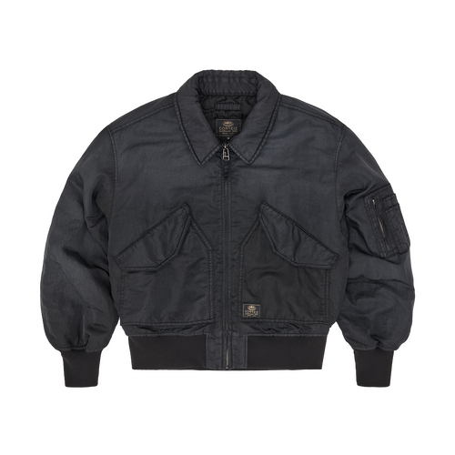 Corteiz ALCATRAZ BOMBER JACKET [VINTAGE BLACK] CRTZRTW