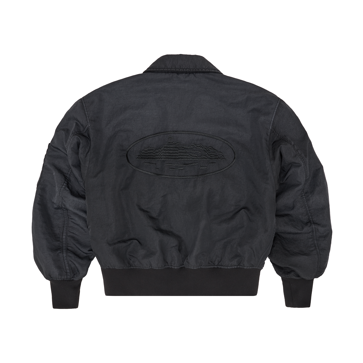 Corteiz ALCATRAZ BOMBER JACKET [VINTAGE BLACK] CRTZRTW