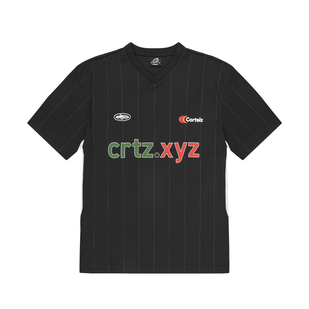 Corteiz WEBSITE FOOTBALL JERSEY [BLACK] CRTZRTW