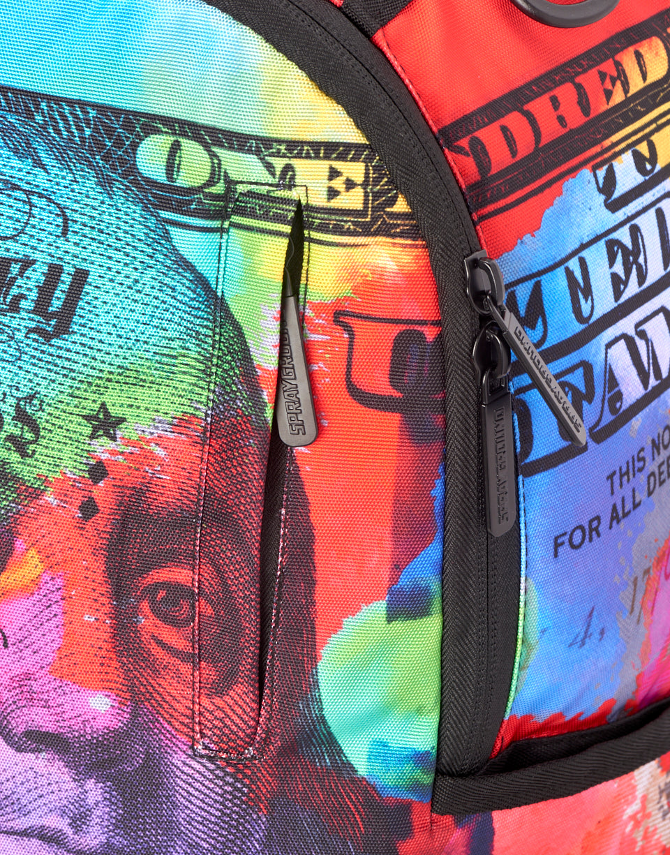 SPRAYGROUND COLOR WAVES BACKPACK