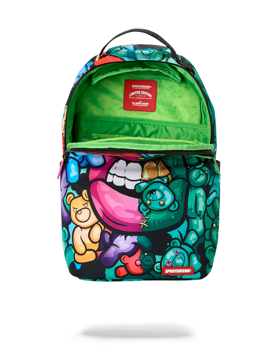SPRAYGROUND ZOMBIE GUMMY BEAR LIPS BACKPACK