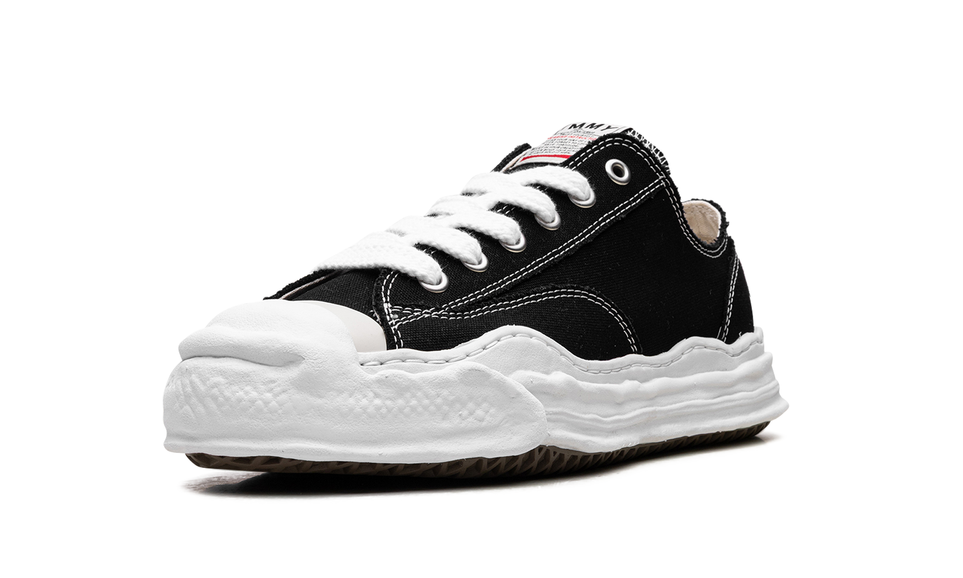 Hank OG Sole Canvas Low "Black / White" A05FW702 BLK