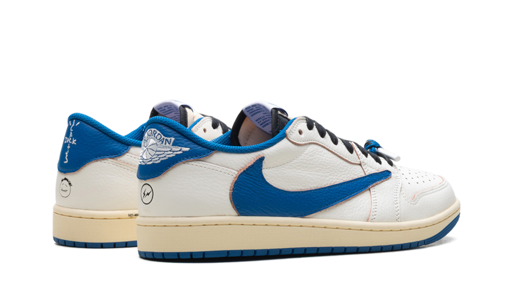 Air Jordan 1 Low "Travis Scott - Fragment - Sail" DM7866 104