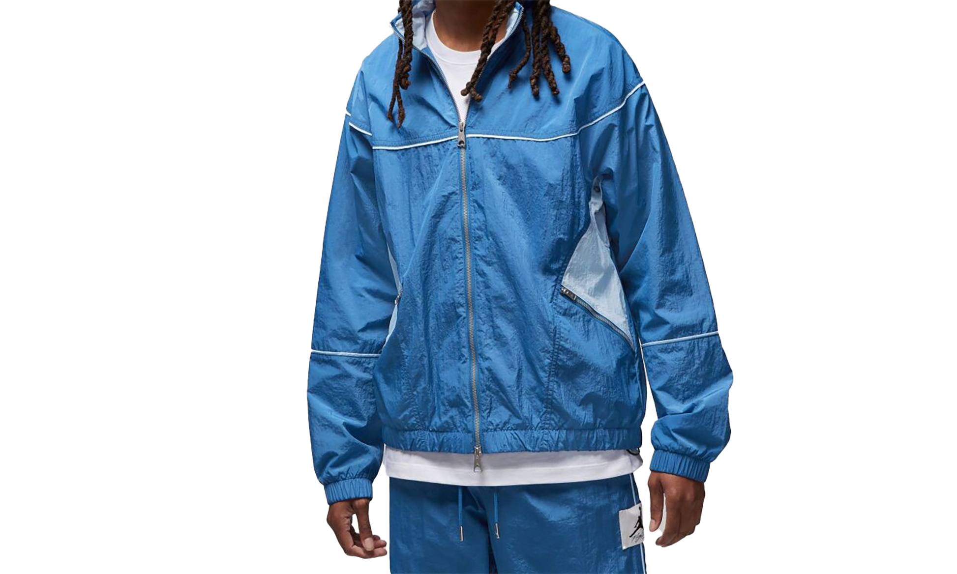 Air Jordan Essentials Flight Track Jacket "Blue" DV7624 485