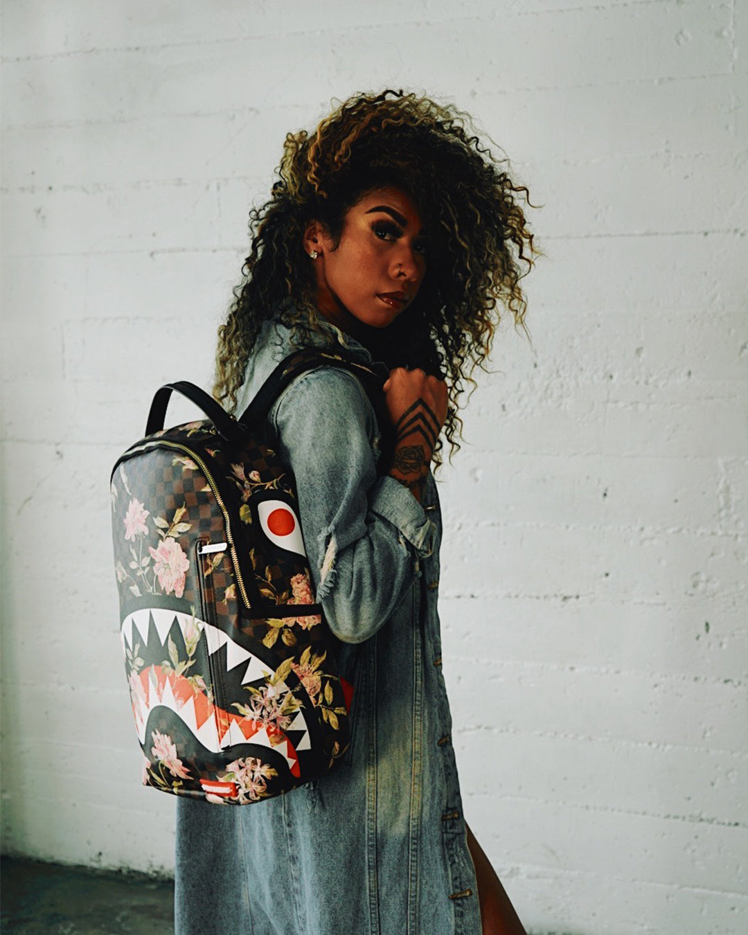SPRAYGROUND SHARKFLOWER DLX BACKPACK