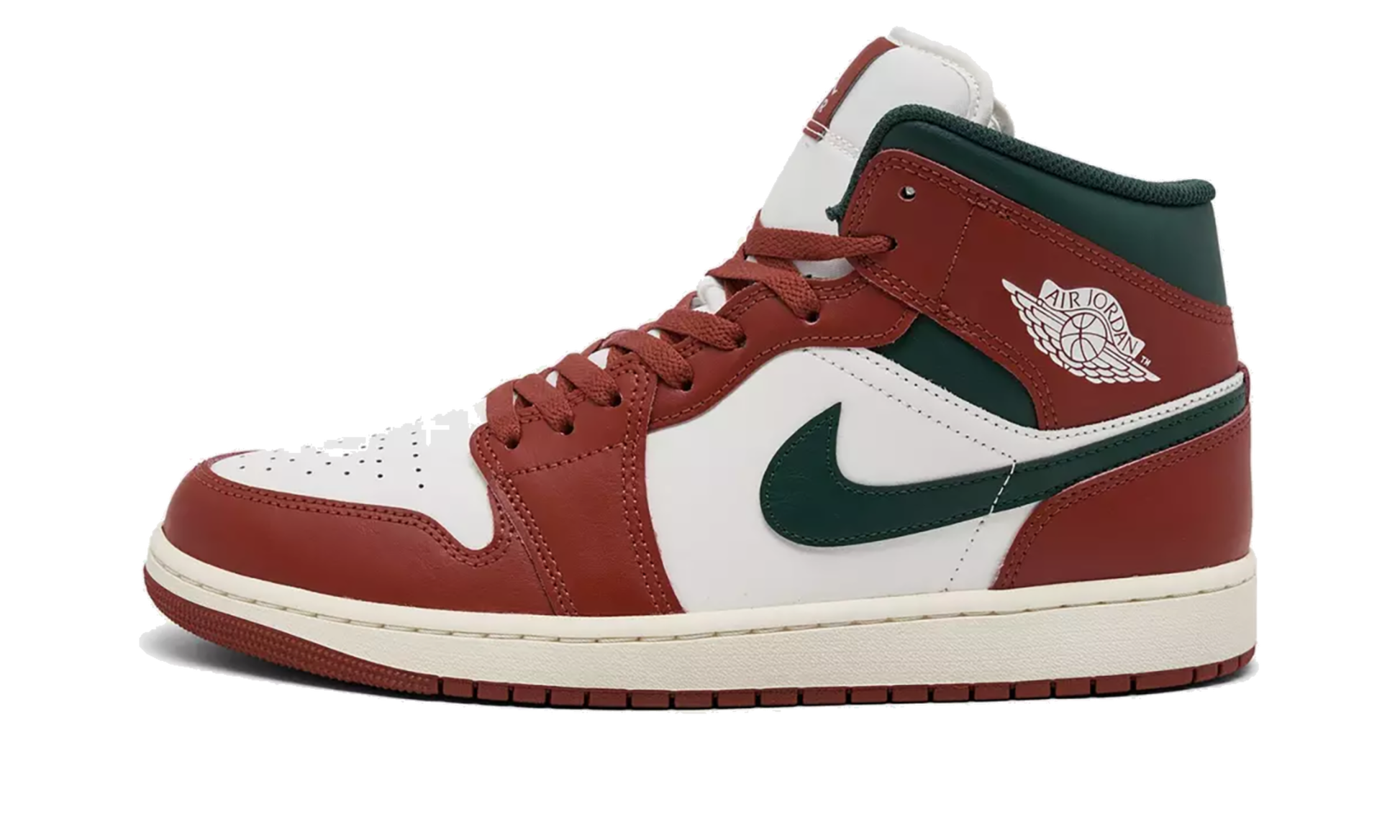 Air Jordan 1 Mid "Redstone / Midnight Green" DQ8426 105