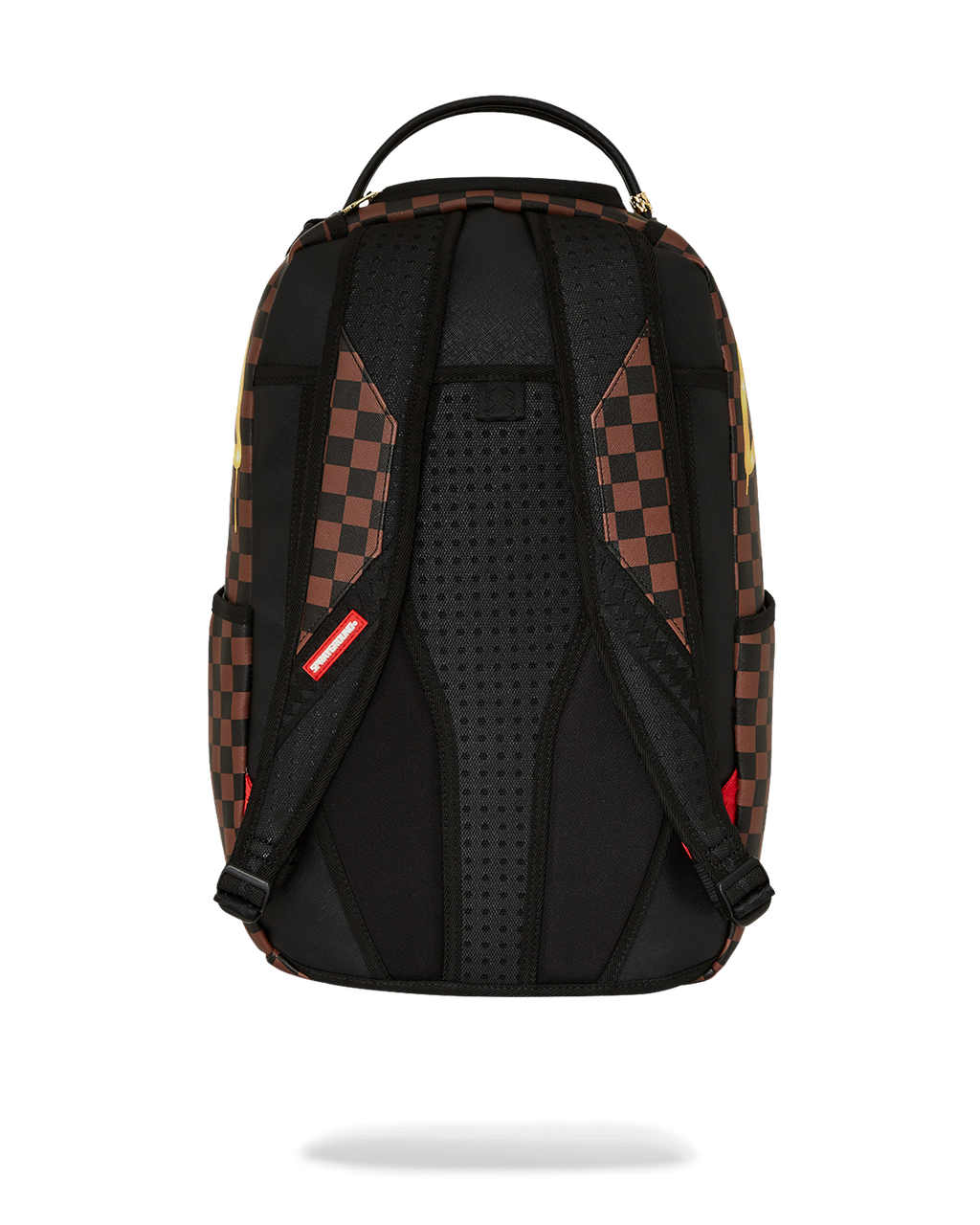 SPRAYGROUND RICHIE RICH PAINT THE SHARK GOLD BACKPACK