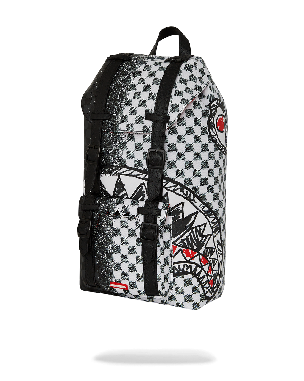 SPRAYGROUND SCRIBBLE DRIBBLE CHECK HILLS BACKPACK