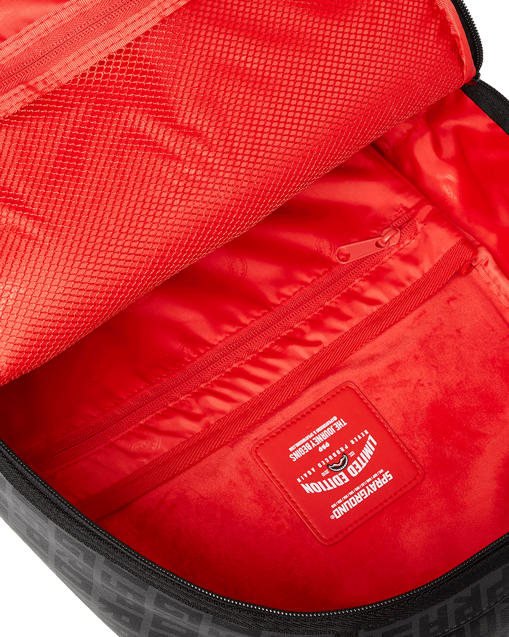 SPRAYGROUND SHARK CENTRAL DOUBLE TROUBLE DLXSV BACKPACK