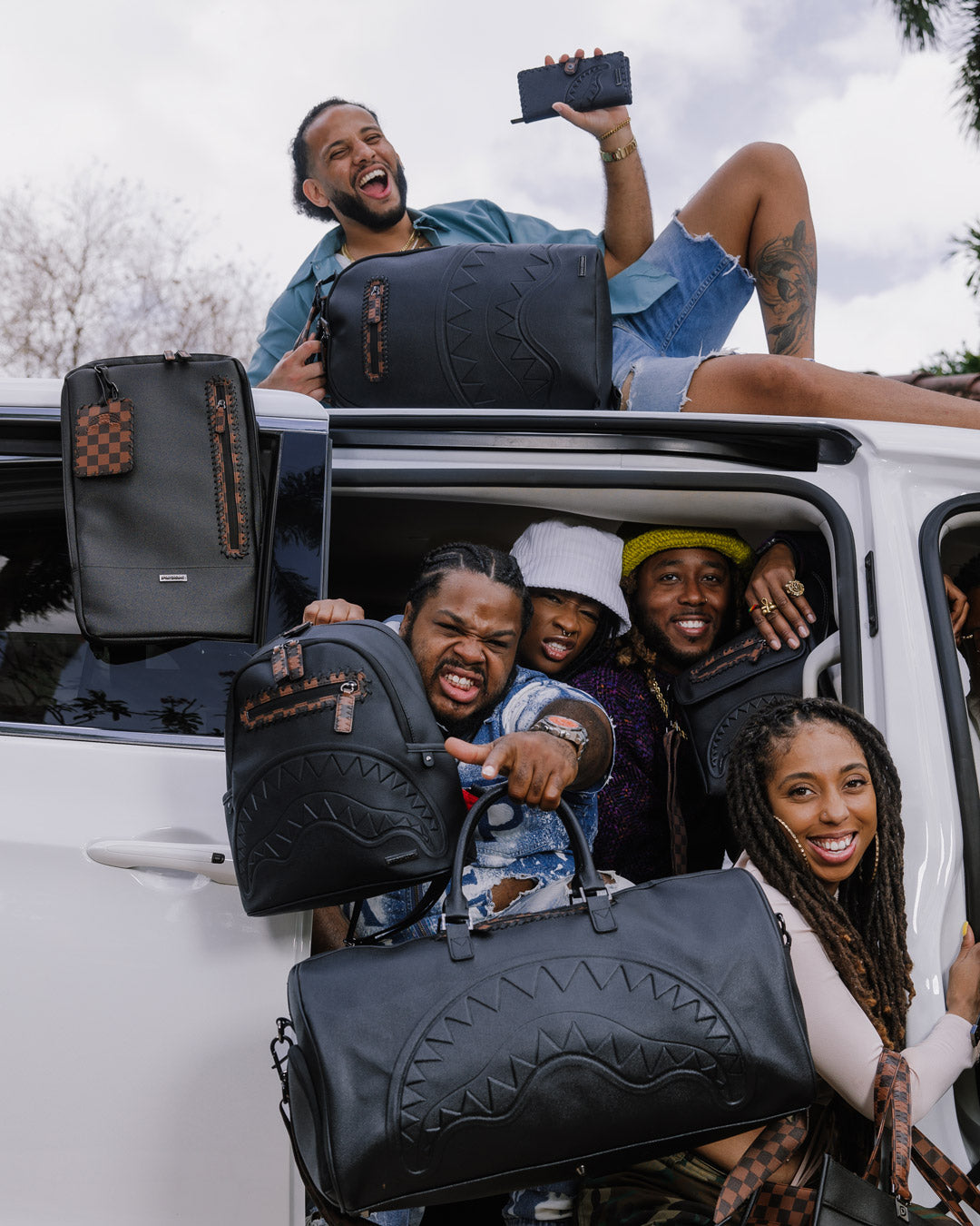 SPRAYGROUND CHECKPOINT ROYALE SMARTPACK