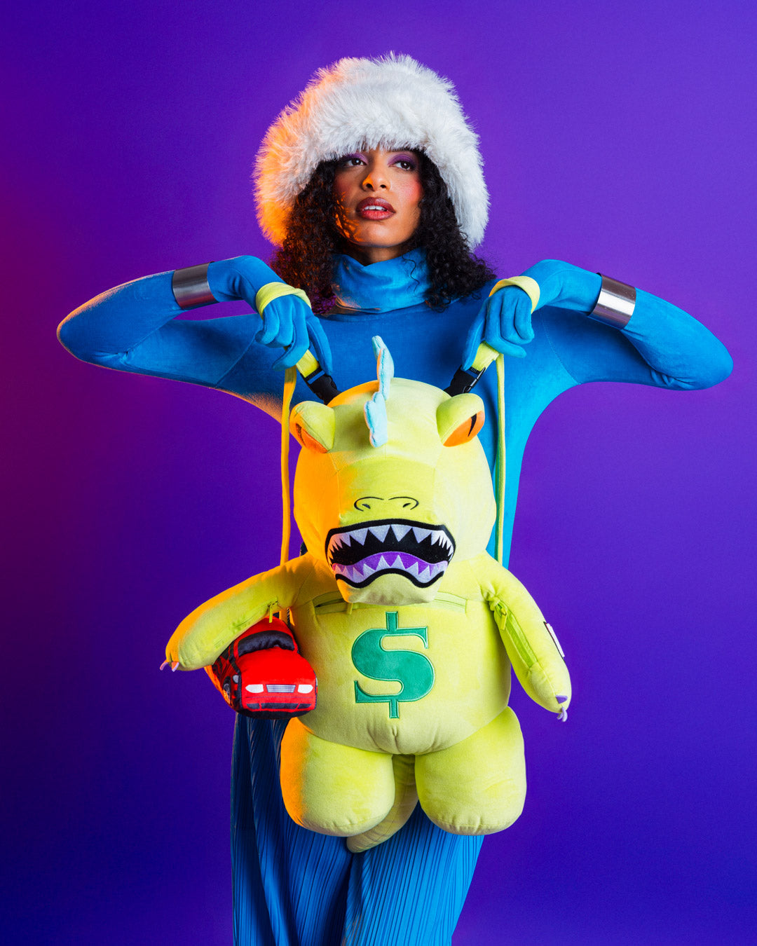 SPRAYGROUND RUGRATS REPTAR GROWL PLUSH BACKPACK