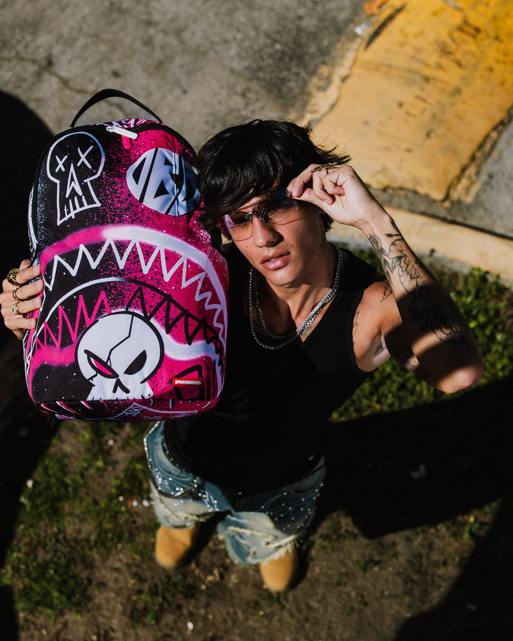 SPRAYGROUND SURE WHY NOT DLXR BACKPACK