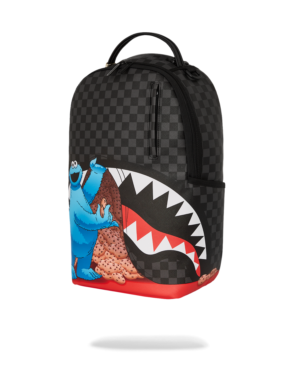 SPRAYGROUND SESAME STREET COOKIE MONSTER SNACK ATTACK DLXSV BACKPACK