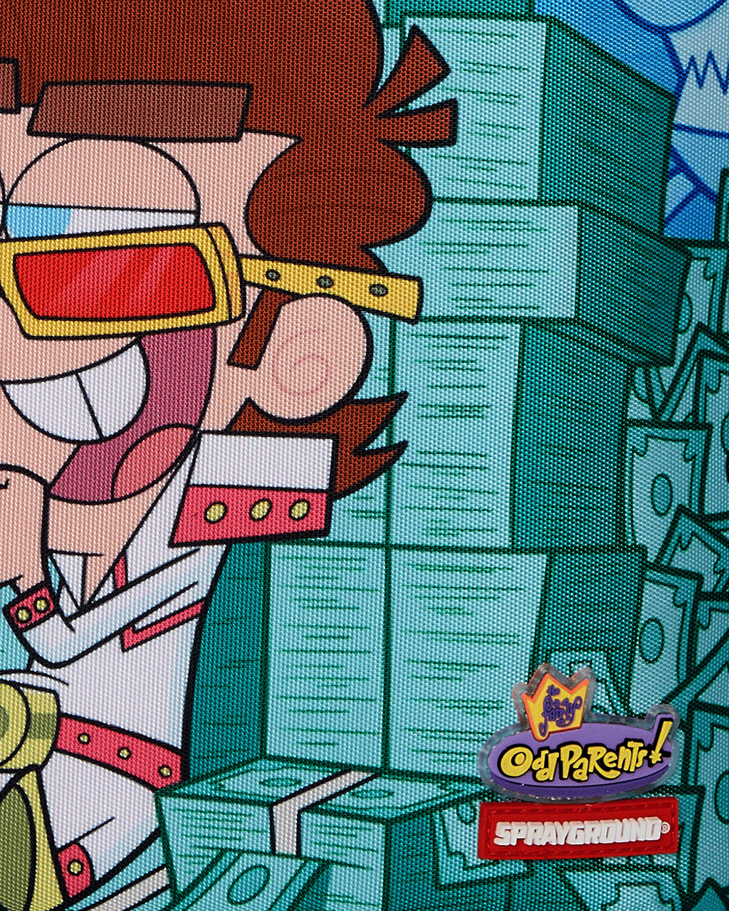 SPRAYGROUND FAIRLY ODD PARENTS: CASH THRONE: TIMMY TAKEOVER DLX BACKPACK