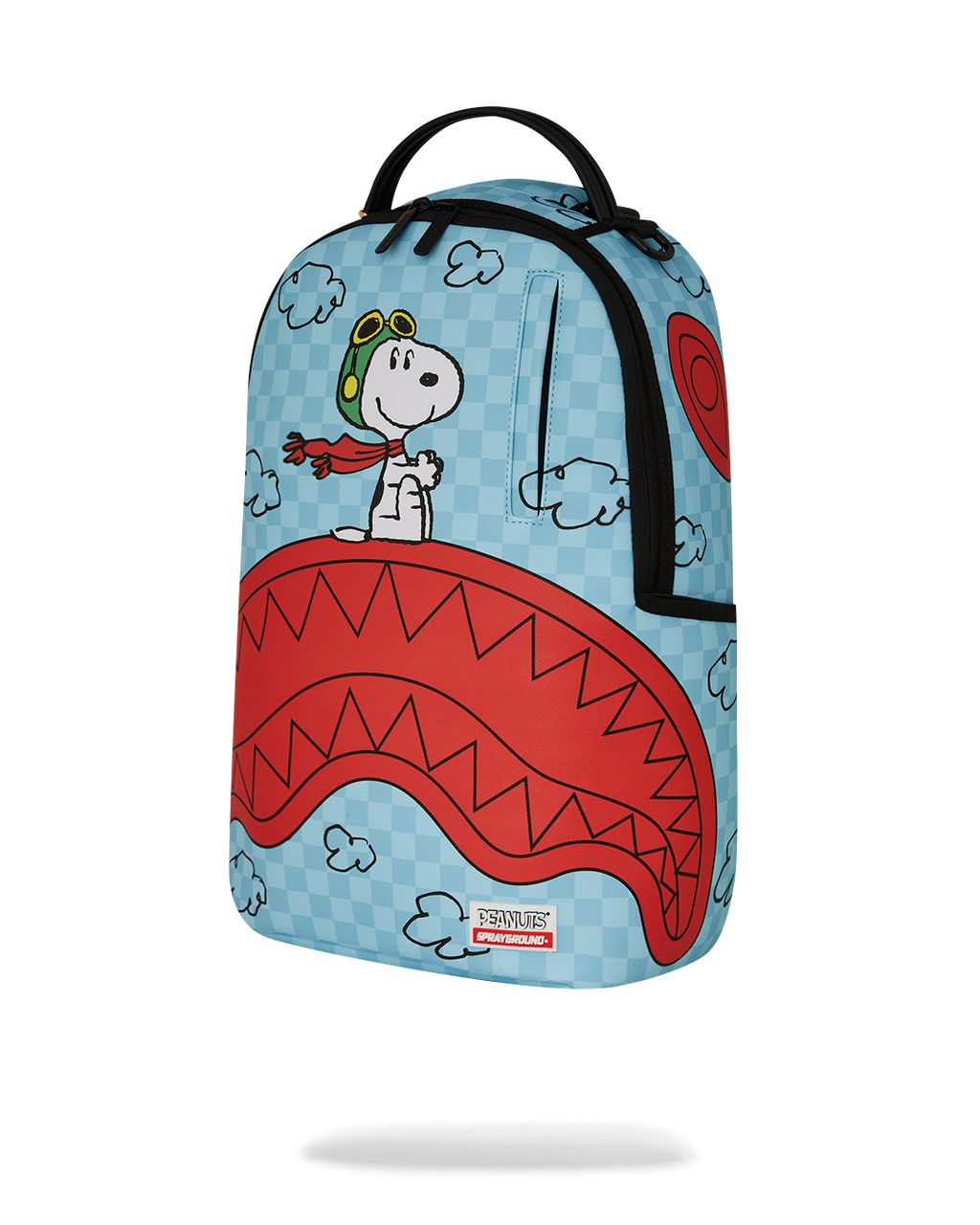 SPRAYGROUND SNOOPY PILOT SHARK DLXSV BACKPACK