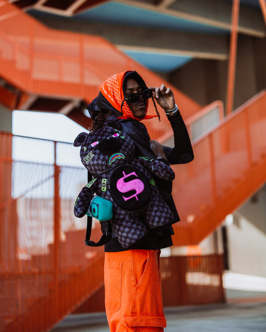 SPRAYGROUND SLIME TAKEOVER MONEYBEAR BACKPACK