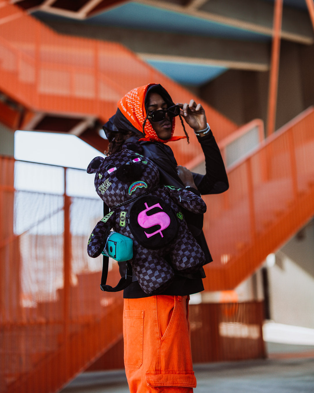 SPRAYGROUND SLIME TAKEOVER MONEYBEAR BACKPACK
