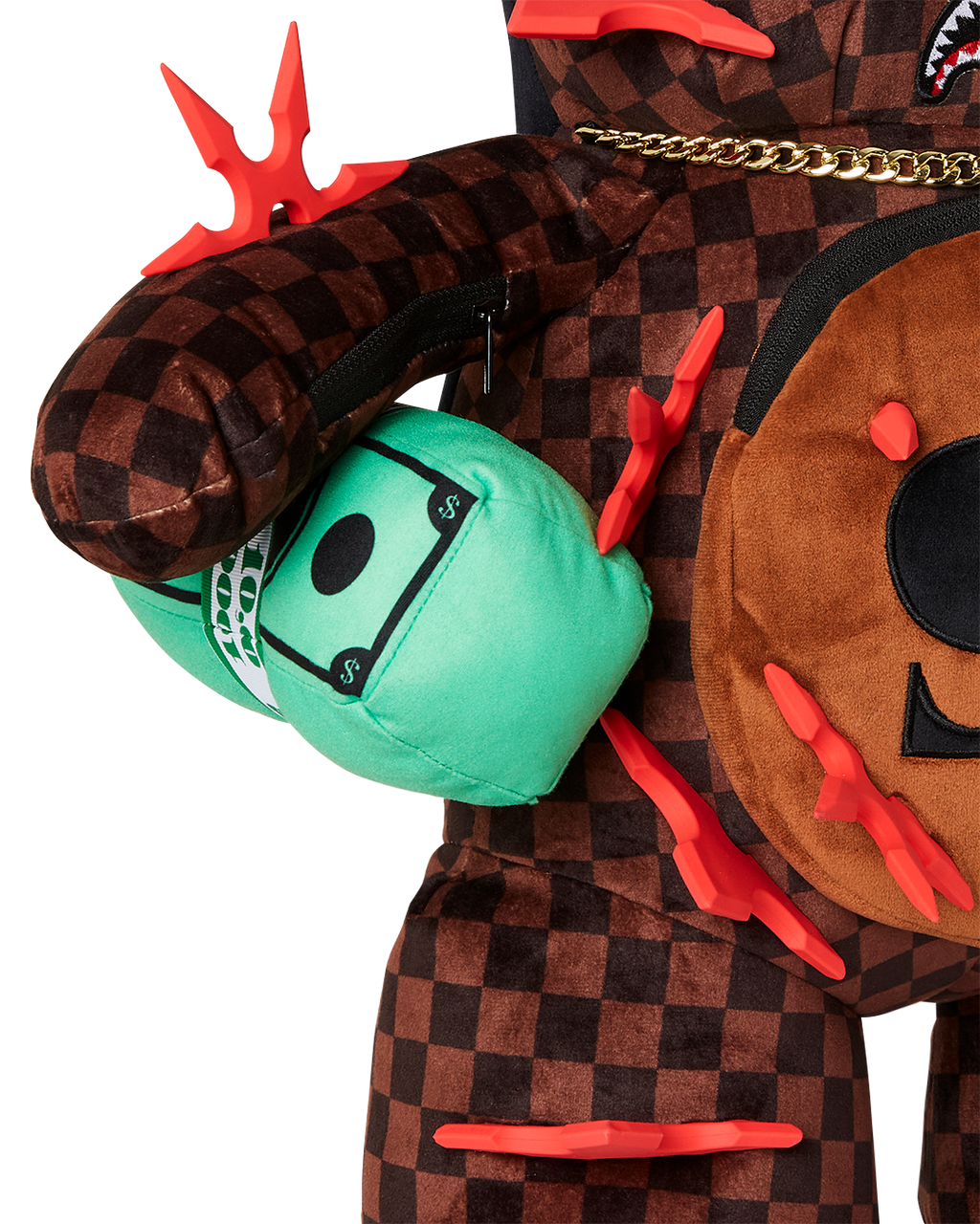 SPRAYGROUND OUCH, WHATEVER MONEYBEAR BACKPACK