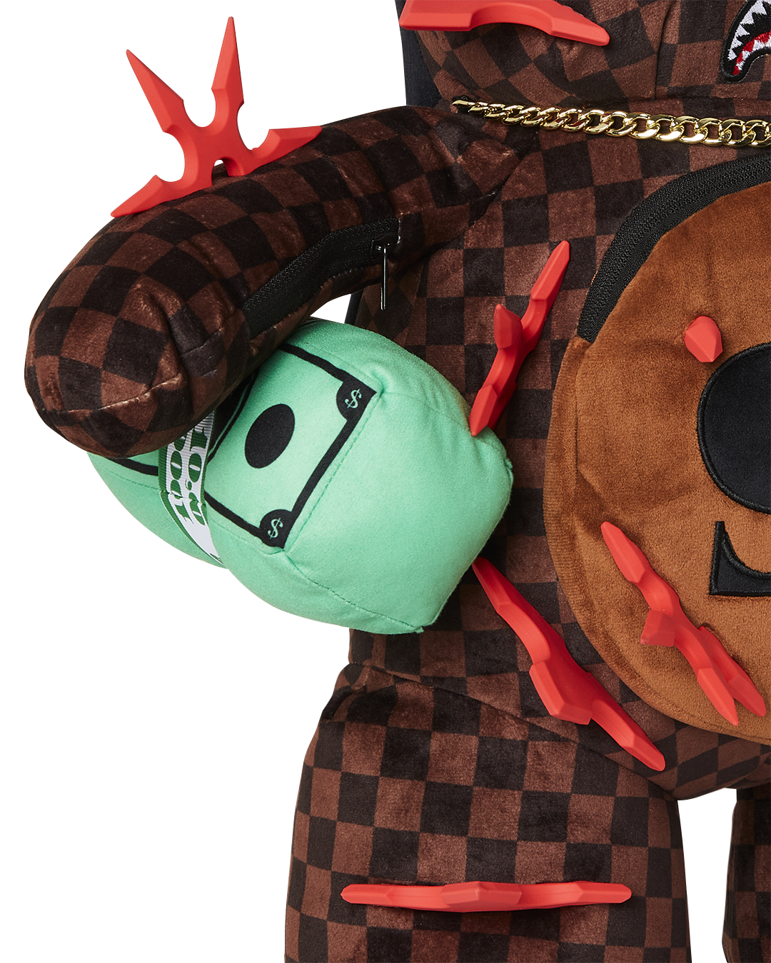 SPRAYGROUND OUCH, WHATEVER MONEYBEAR BACKPACK