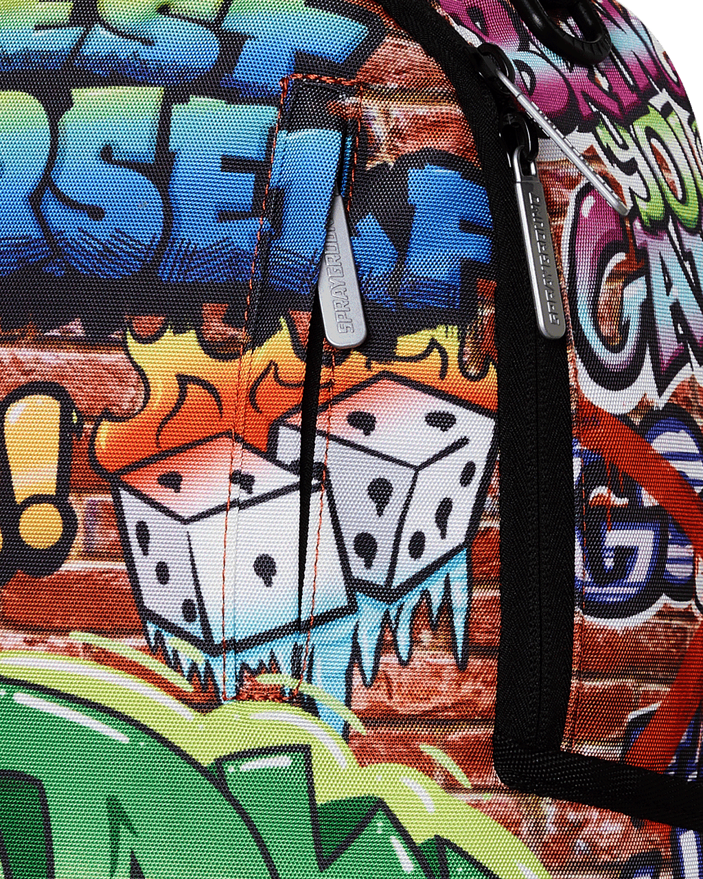 SPRAYGROUND MONOPOLY GRAFFITI GOLD RUSH DLXR BACKPACK