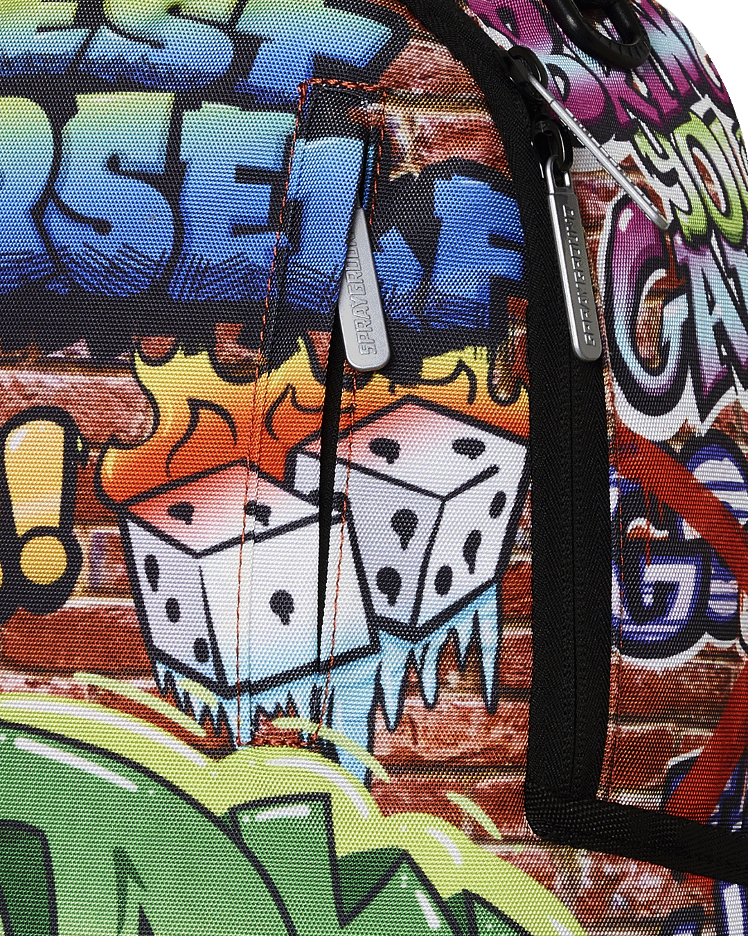 SPRAYGROUND MONOPOLY GRAFFITI GOLD RUSH DLXR BACKPACK