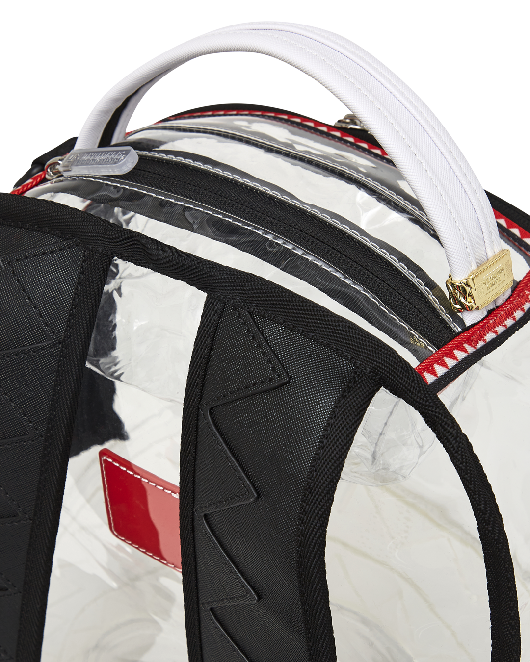 SPRAYGROUND 100% CLEAR BACKPACK SHARK