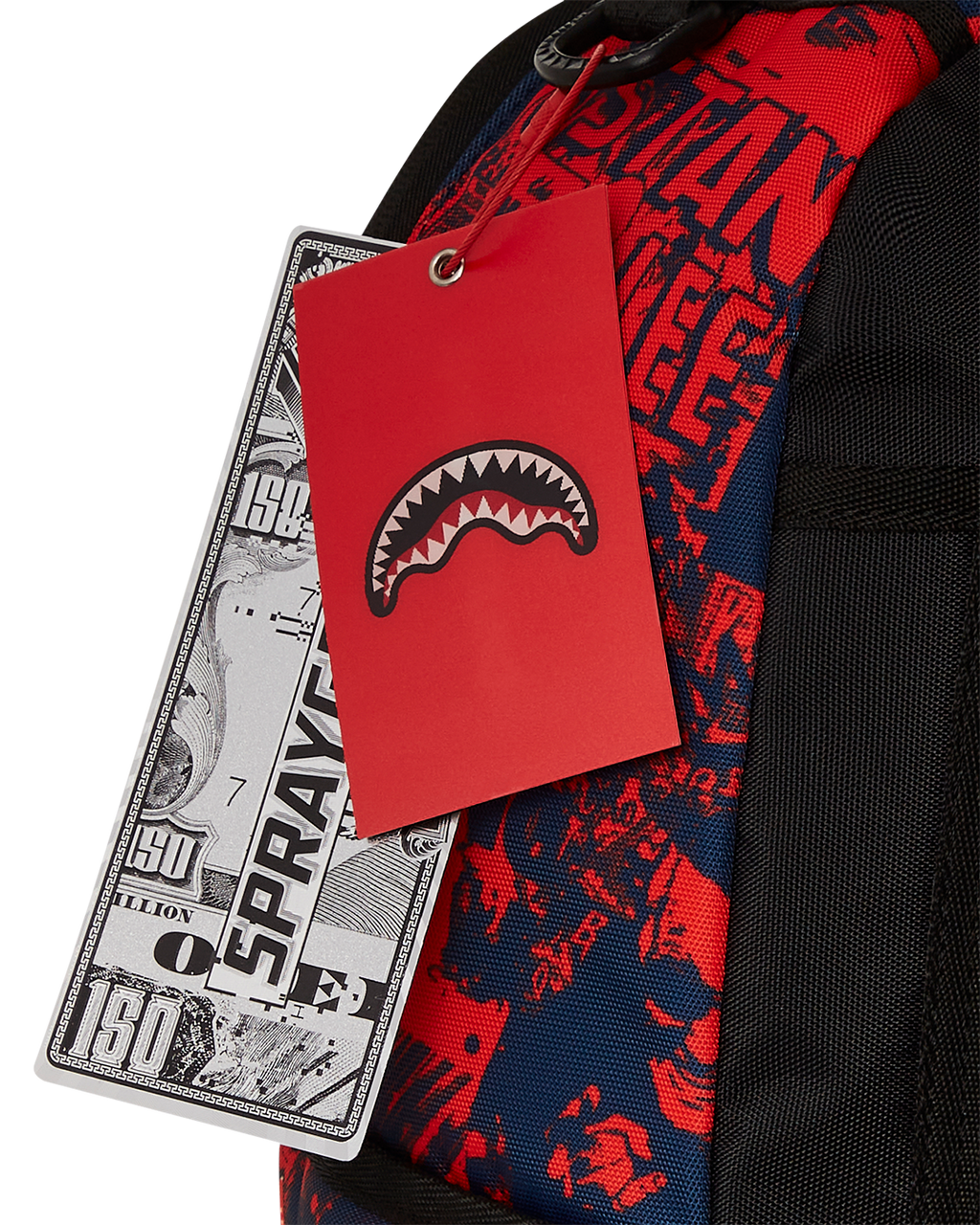 SPRAYGROUND STAN LEE COLLAB BACKPACK - IF YOU CAN'T FIND A HERO, BE ONE