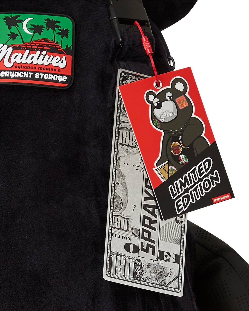 SPRAYGROUND GLOBAL MOGUL BILLIONAIRE MONEYBEAR BACKPACK