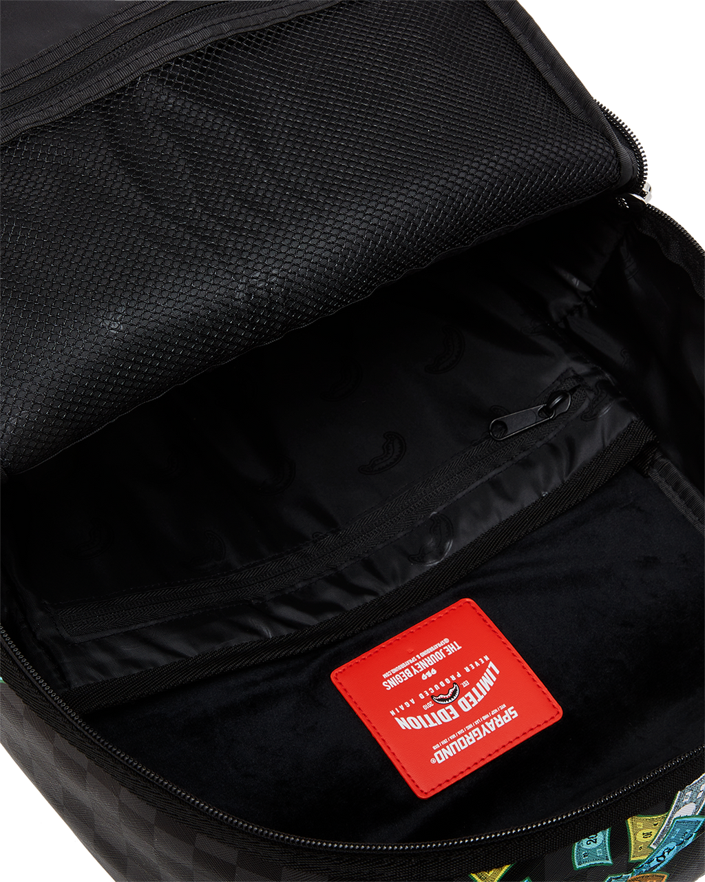 SPRAYGROUND MONOPOLY WHEEL BARREL BACKPACK