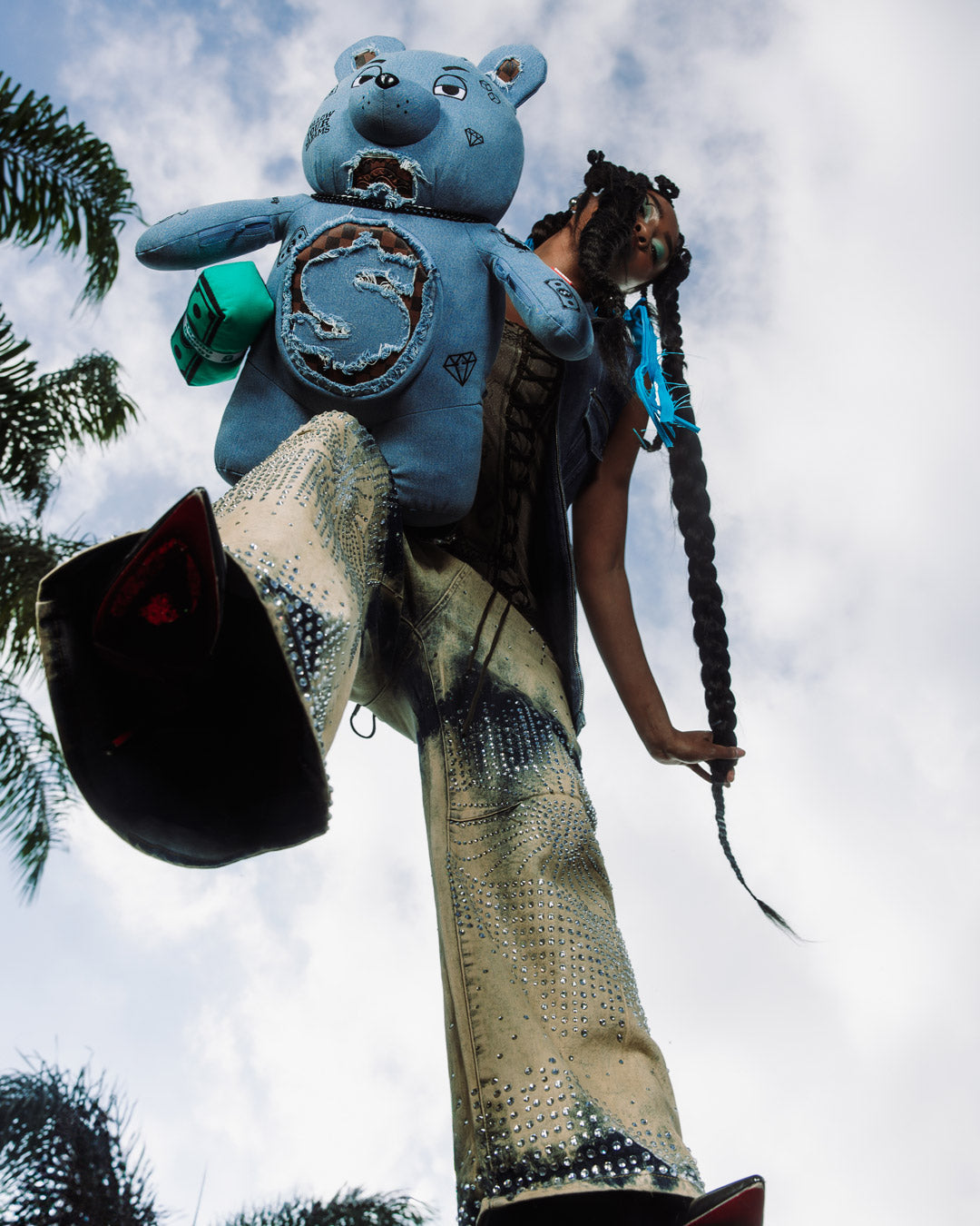 SPRAYGROUND SHORES OF ITALY MONEYBEAR BACKPACK