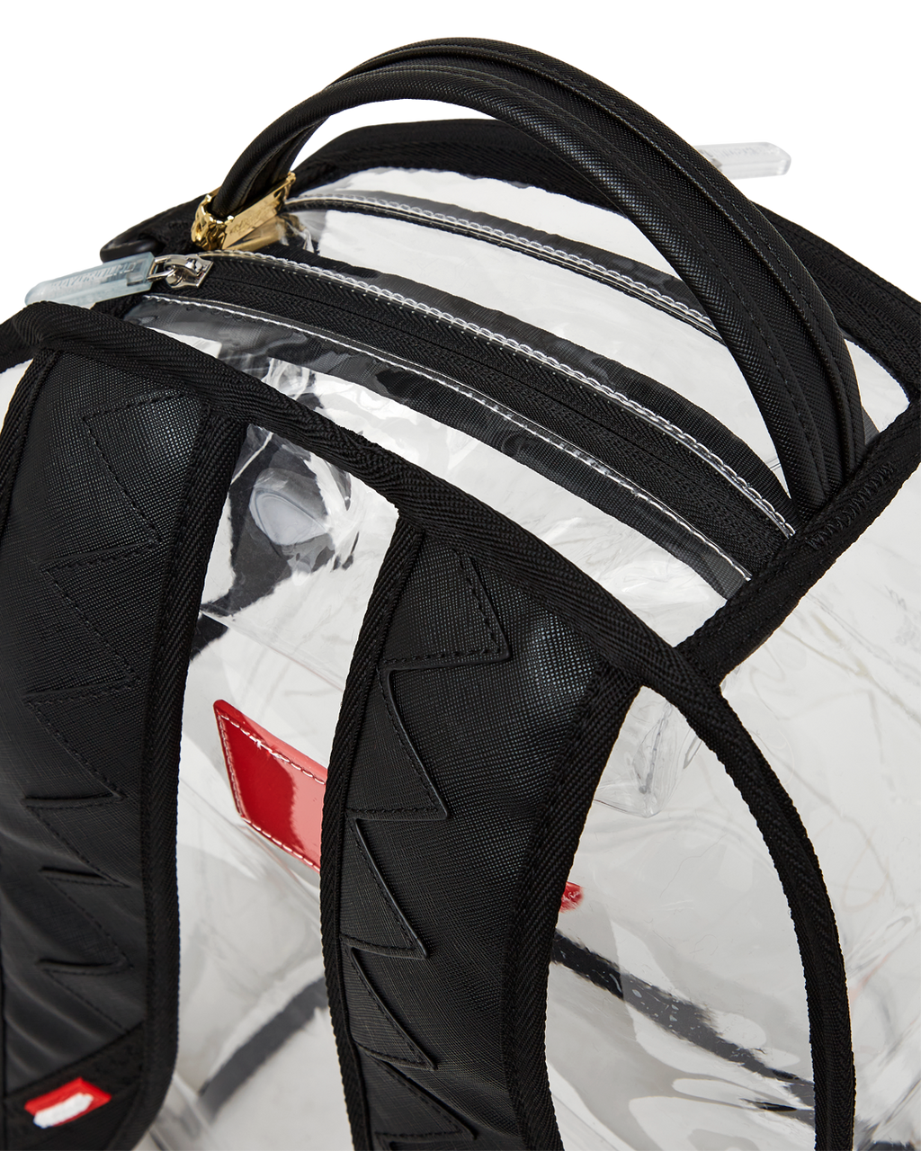 SPRAYGROUND 100% CLEAR BACKPACK - SHARK CENTRAL