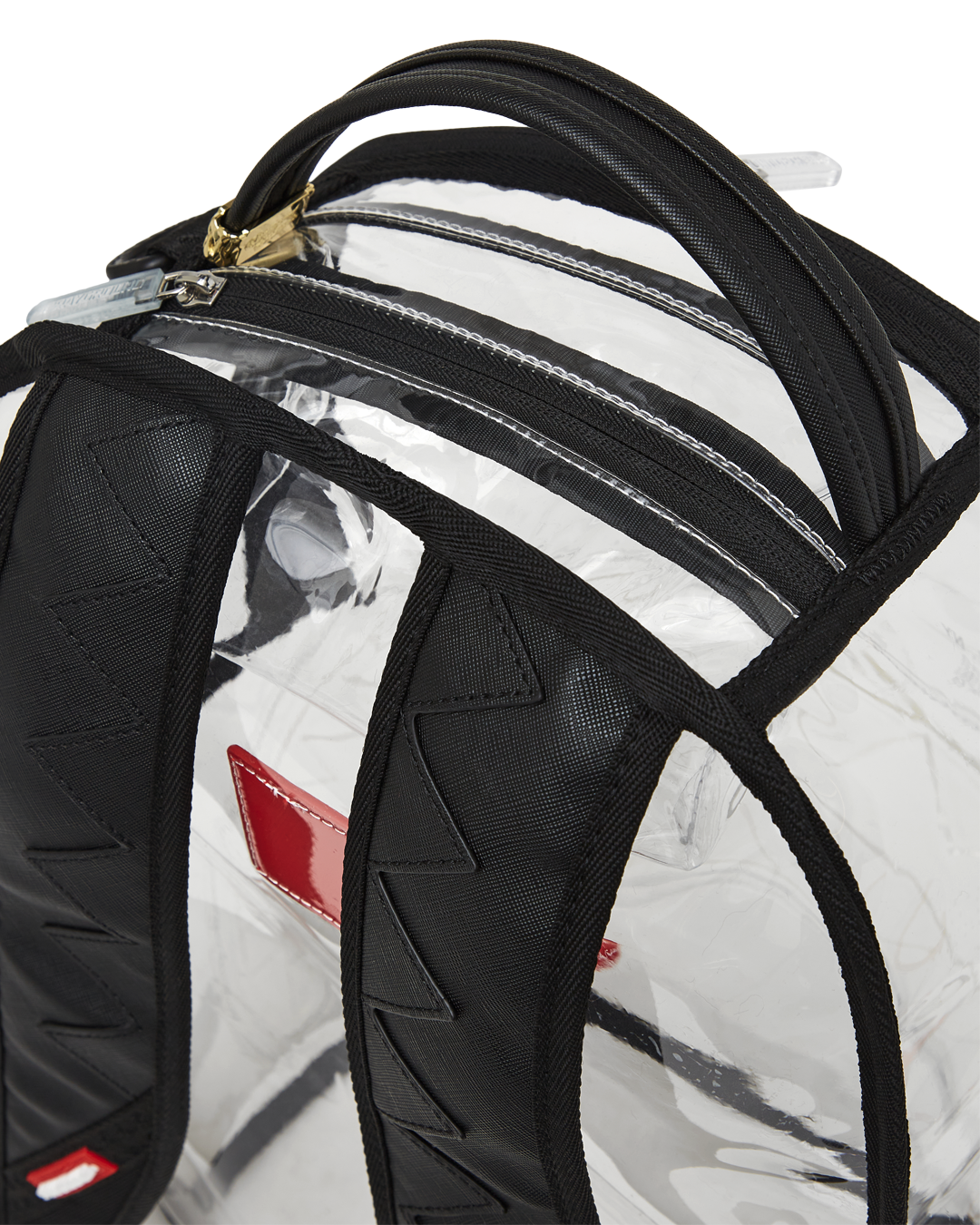 SPRAYGROUND 100% CLEAR BACKPACK - SHARK CENTRAL