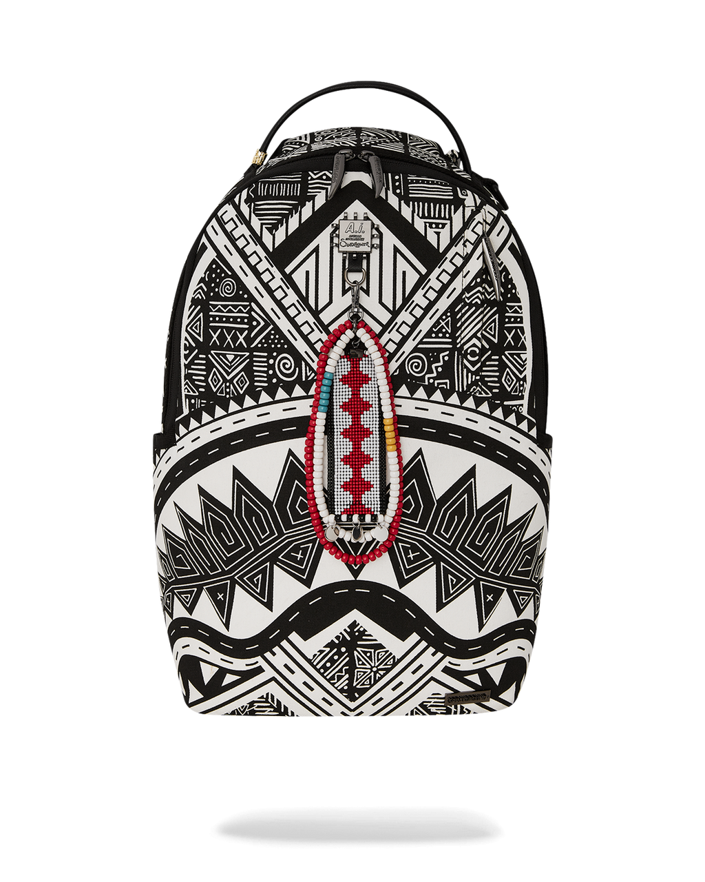 SPRAYGROUND A.I. AFRICAN INTELLIGENCE THE SKYHAWK BACKPACK - SANDFLOWER COLLAB
