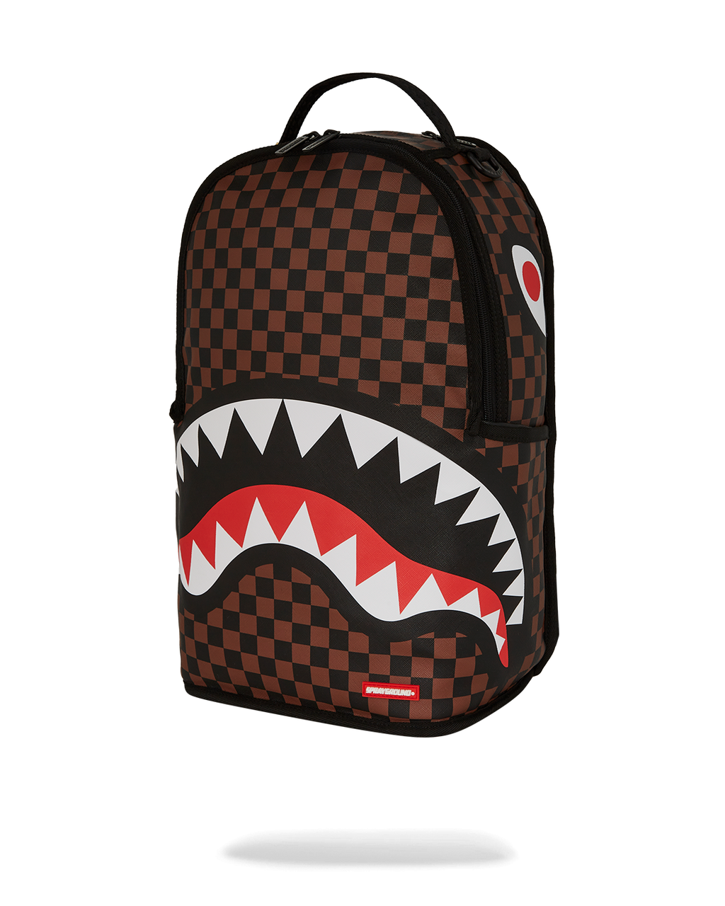 SPRAYGROUND NOOO WAY!!! A REVERSIBLE BACKPACK - PURPLE VELOUR TO OG SHARKS IN PARIS BACKPACK