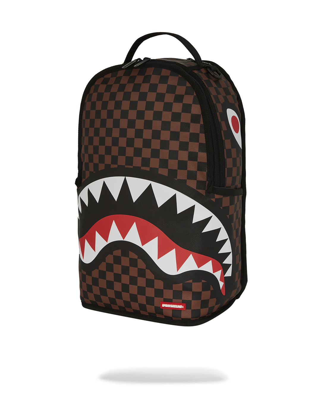 SPRAYGROUND NOOO WAY!!! A REVERSIBLE BACKPACK - PURPLE VELOUR TO OG SHARKS IN PARIS BACKPACK