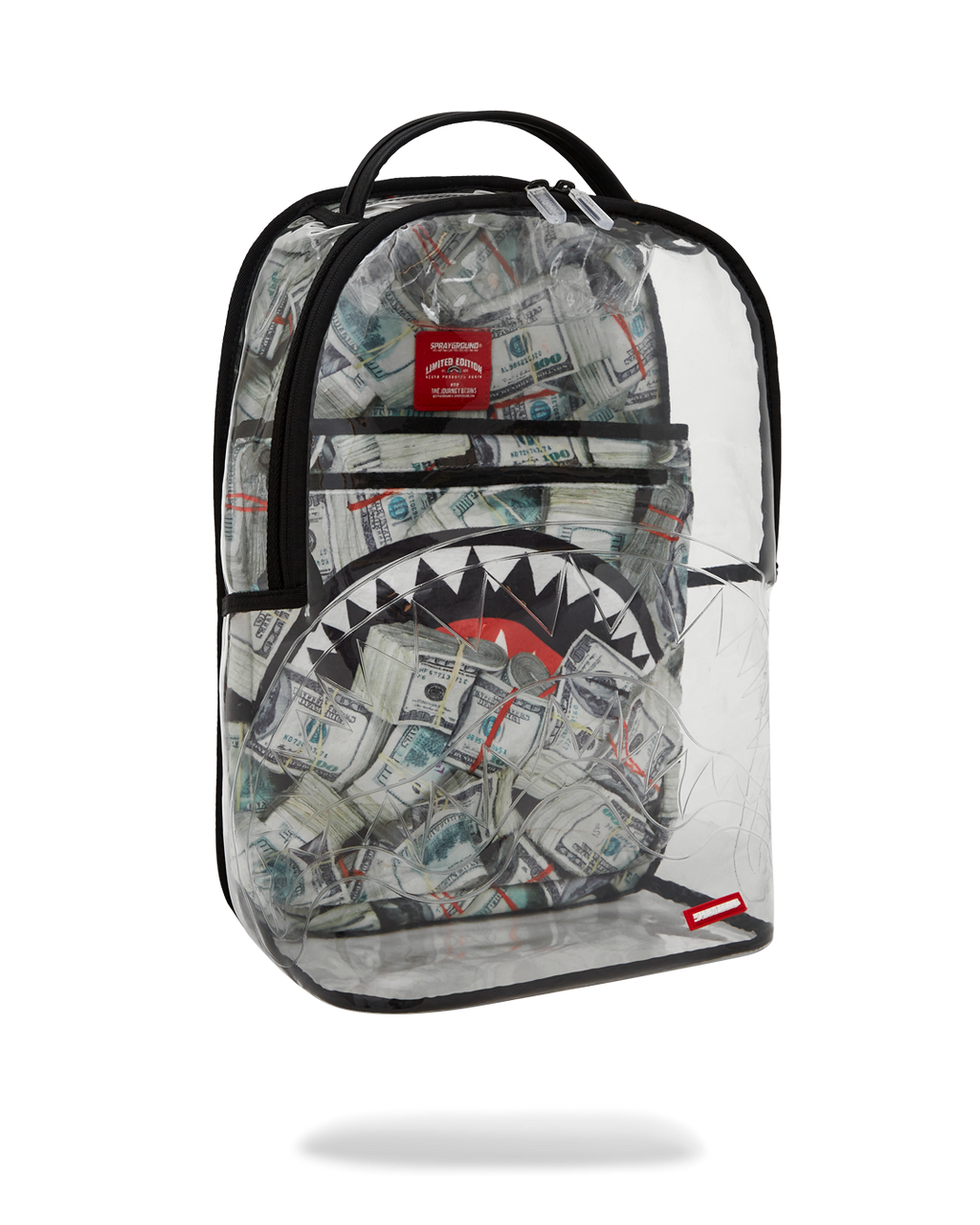SPRAYGROUND CLEAR BACKPACK - MONEY CHOMP