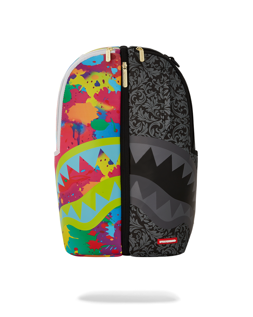 SPRAYGROUND TWINS CHAOS SPLIT 2 BAGS BACKPACK