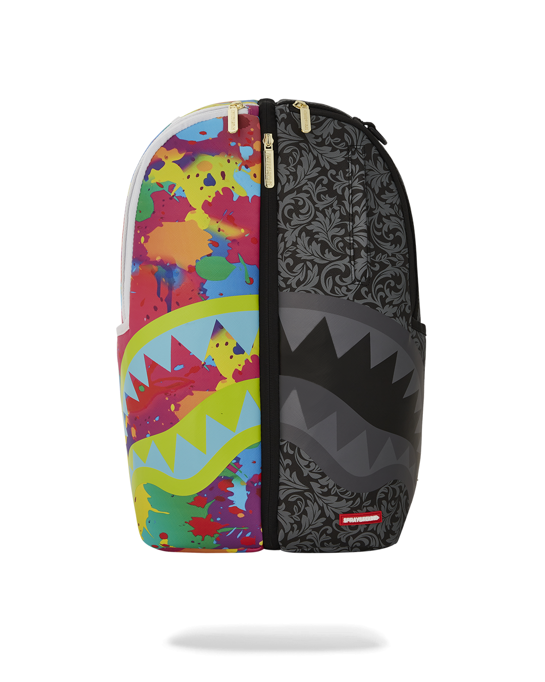 SPRAYGROUND TWINS CHAOS SPLIT 2 BAGS BACKPACK