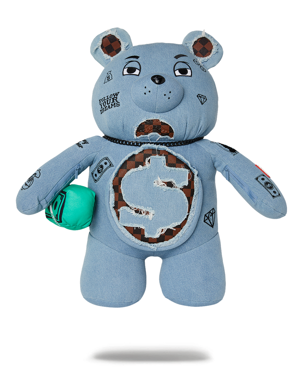 SPRAYGROUND SHORES OF ITALY MONEYBEAR BACKPACK